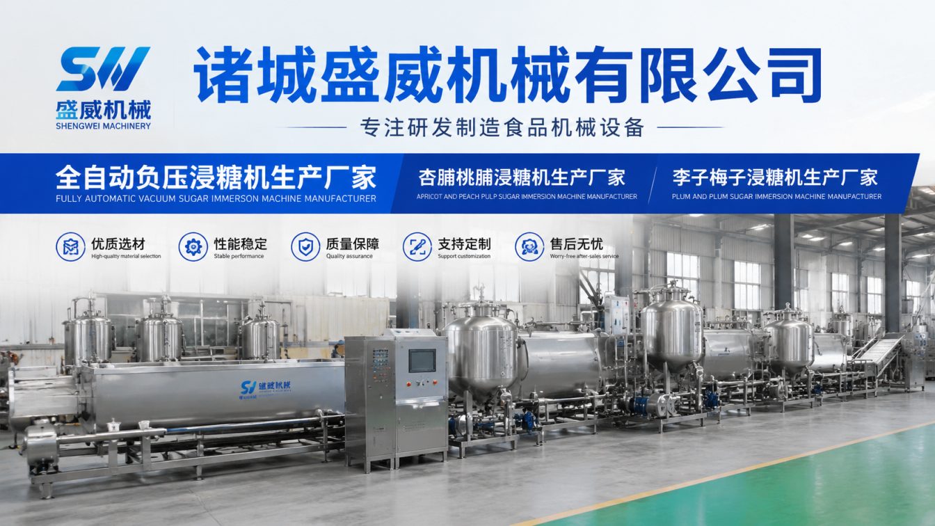 黔东南苗族侗族自治州为果脯加工提供负压浸糖方案